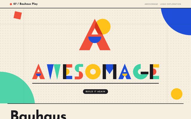 Logo concept 07, Bauhaus Play