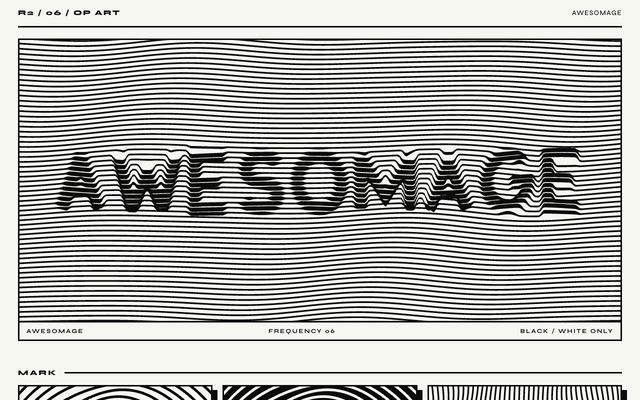 Logo concept 06, Op Art