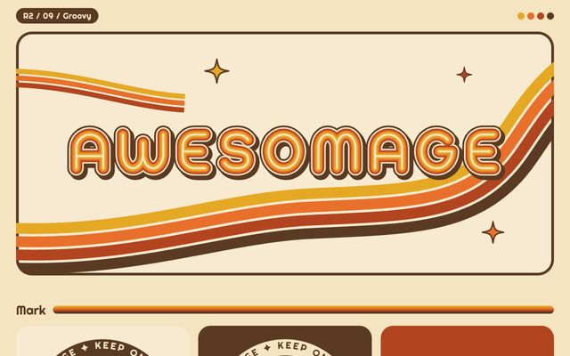 Logo concept 09, Groovy