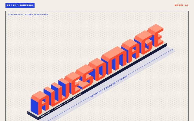 Logo concept 12, Isometric