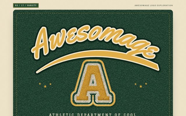 Logo concept 17, Varsity