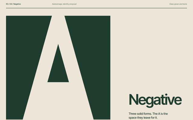 Logo concept 04, Negative