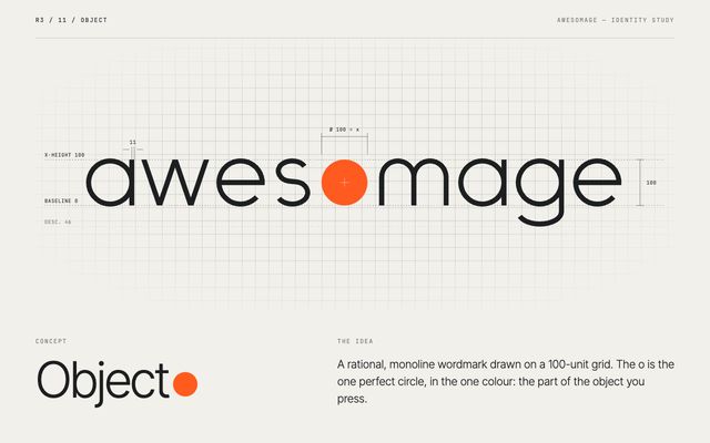 Logo concept 11, Object