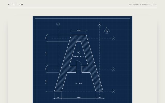 Logo concept 13, Plan