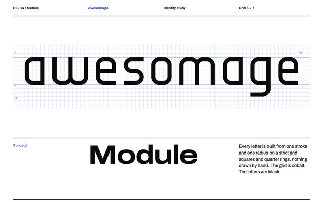 Logo concept 14, Module